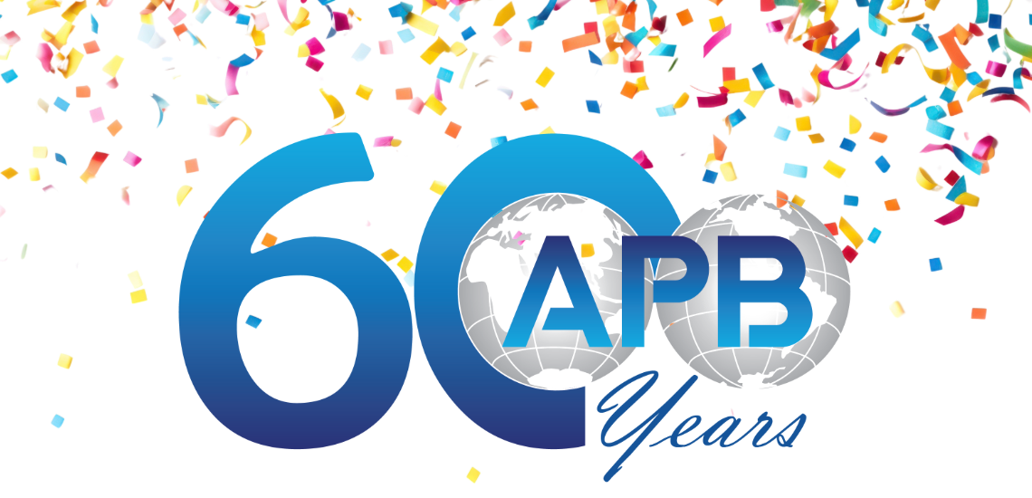 APB Celebrates 60 Years of Business in the Lecture Industry